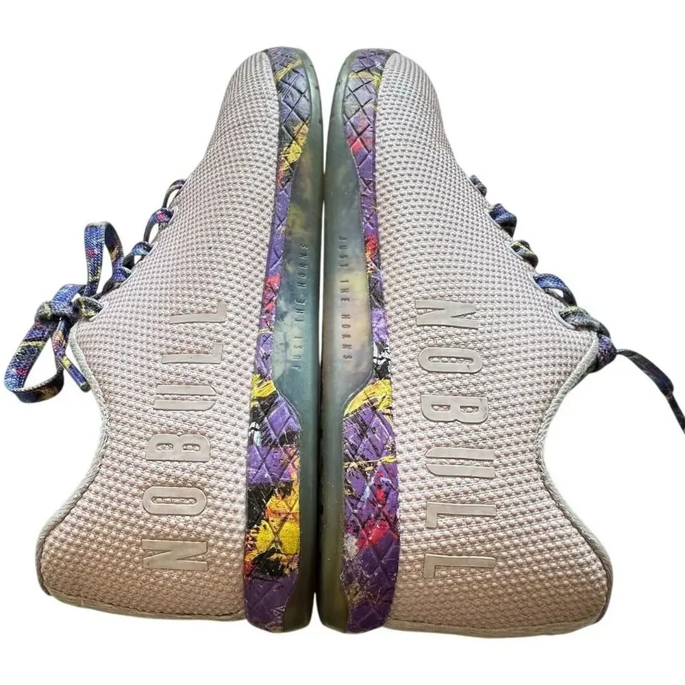 NOBULL Women's Multicolor Splatter‎ Training Shoes Size 8 Athletic